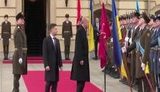 "Слава Україні": президент Туреччини Ердоган привітав військових українською мовою під час офіційної зустрічі в Маріїнському палаці. ВIДЕО