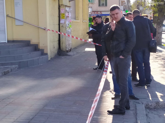 В центре Каменского подстрелили местного активиста Найду 01