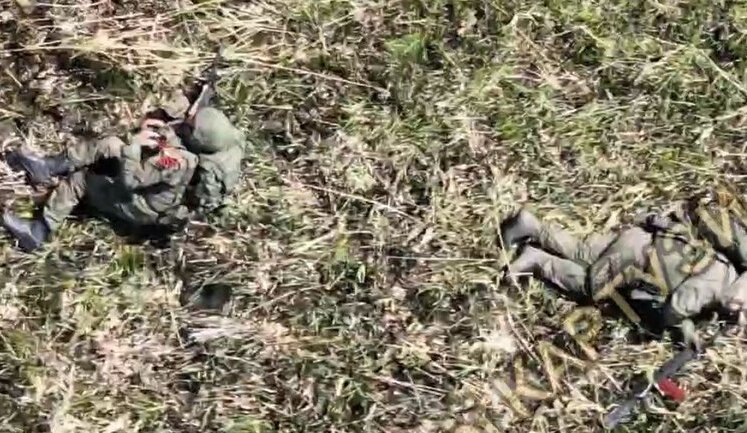 Операторы дронов одного оккупанта "довели" до самоубийства, а другому попали дроном-камикадзе между ног. ВИДЕО