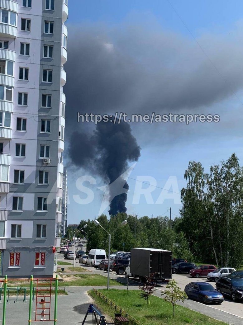 удар по НПЗ в Тюмені