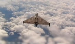 атака дрона на російський шахед