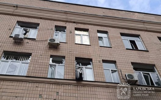 Окупанти вдарили дроном по Харкову - одна людина постражадала