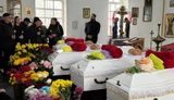 Five children from Voronov family buried in Kryvyi Rih district after being considered missing for over two months following Russian strike. PHOTO