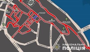 В связи с инаугурацией Президента в Киеве 20 мая будет временно перекрыт ряд улиц, - Нацполиция. СХЕМА