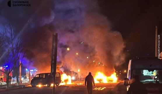 Удар по Запоріжжю 3 лютого