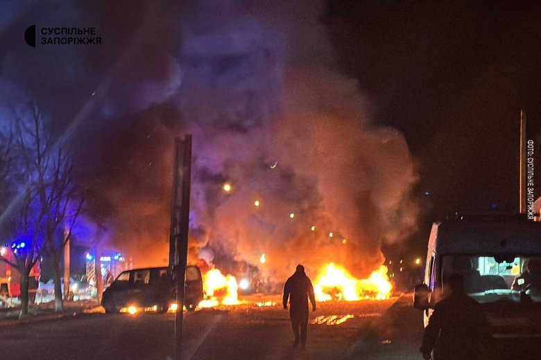 Удар по Запоріжжю 3 лютого