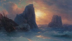 Painting by Aivazovsky from occupied Crimea sold at Russian art auction at Christie's
