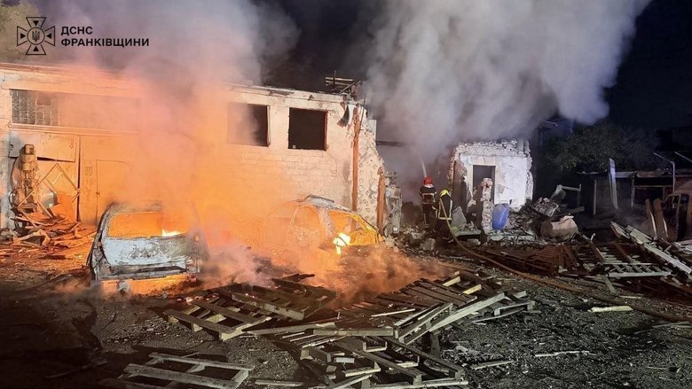 The aftermath of the Russian strike on Ivano-Frankivsk: details