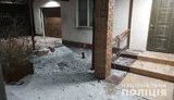 Під Харковом у двір приватного будинку кинули гранату, - поліція. ФОТОрепортаж