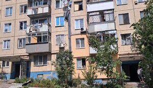 Наслідки обстрілу Нікополя