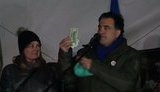 Я оголошую тут нашу Січ, - Саакашвілі в наметовому містечку під ВР озвучив подальші плани протестувальників. ВІДЕО