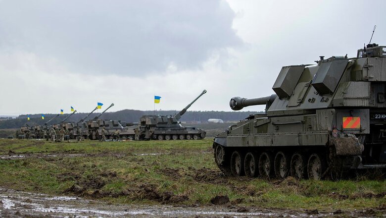 British Ministry of Defense shows how Ukrainian artillerymen are mastering AS90 03 British Ministry of Defense shows how Ukrainian artillerymen are mastering AS90 03
