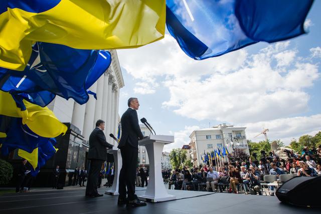 Один день генсека НАТО Столтенберга в Києві 03