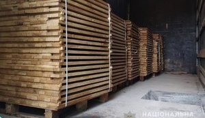 лес