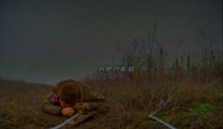 Український FPV-дрон ліквідував окупанта, що прикидався мертвим. ВIДЕО