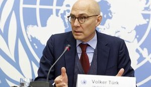 Тюрк закликав покласти край вторгненню РФ в Україну