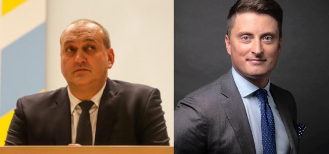 Олександр Горбуненко - директор АгроГазТрейдинг та Микола Синиця - в.о. директора ОПЗ 02 Олександр Горбуненко - директор АгроГазТрейдинг та Микола Синиця - в.о. директора ОПЗ 02