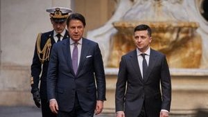 Зеленский провел телефонный разговор с Конте: обсудили преодоление последствий COVID-19 и дело нацгвардейца Маркива