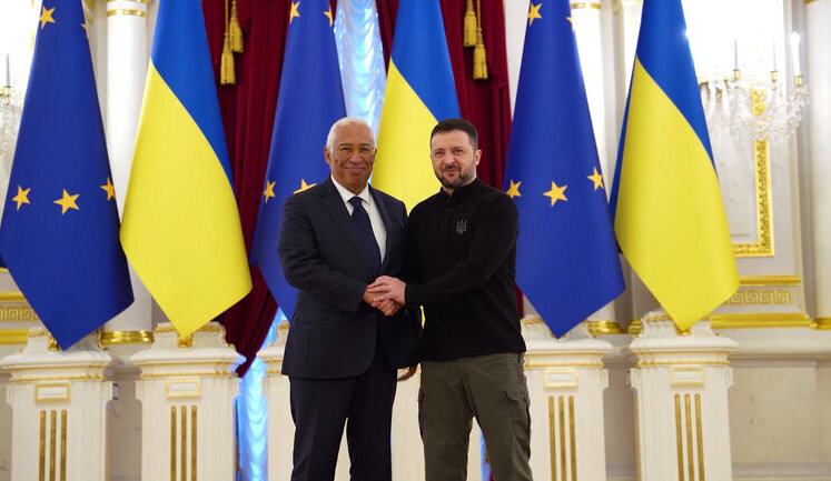 Zelenskyy meets with European Council President Costa. VIDEO