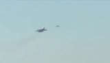 MiG-29 pilot flew in close to ’Shahed’ and, by creating pressure drop, caused engine to surge and drone to crash. VIDEO