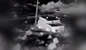 Drone operators from Main Intelligence Directorate struck Russian "Murmansk" electronic warfare system in Crimea with range of up to 5,000 km. VIDEO