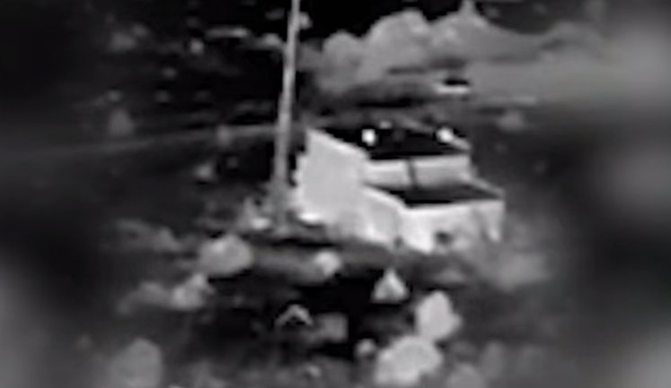 Drone operators from Main Intelligence Directorate struck Russian "Murmansk" electronic warfare system in Crimea with range of up to 5,000 km. VIDEO
