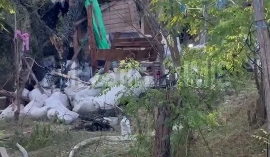 Рашист показав наслідки атаки 7 українських FPV-дронів: "Расх#ярили блиндаж, все сгорело нах#й". ВIДЕО