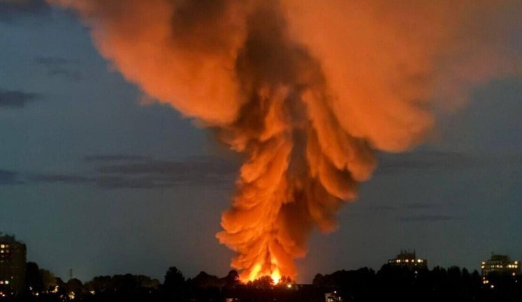 Drones strike Krasnodar Krai: oil depot hit