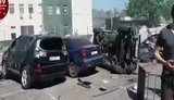ДТП за участю фури в Дніпрі: одна людина загинула, шестеро зазнали травм, пошкоджено 13 машин. ВIДЕО