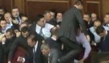 Results of Parliament Fight: Kolesnichenko Kicked Opposition’s Deputy, Tedeiev Got Beat for the First Time. VIDEO