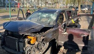 Official’s car explodes in Dnipropetrovsk region: he and his wife injured. PHOTO (updated)