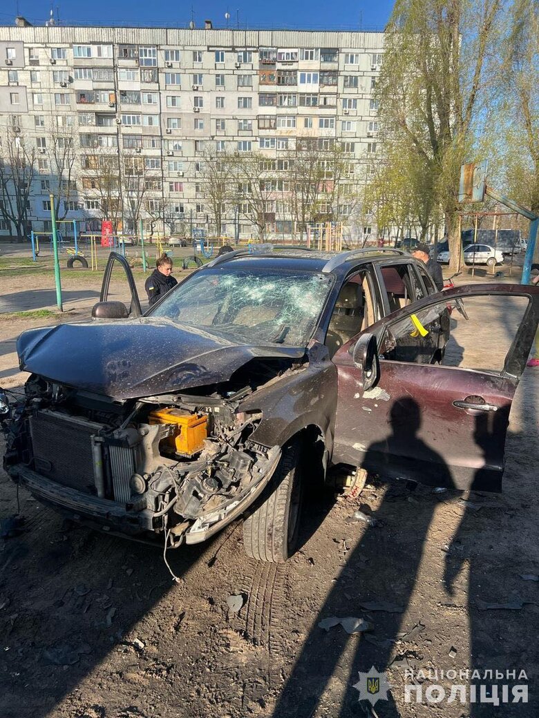 Автомобіль чиновника вибухнув на Дніпропетровщині