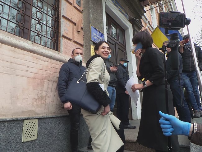 Справа Чорновол - це репресії проти Майдану і атака на європейську Україну, - нардепи від ЄС, ветерани та активісти під Печерським судом 06