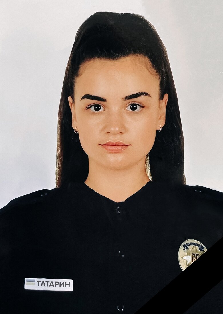 В результате стрельбы в Черновцах погибла 22-летняя патрульная Таисия Татарин 01