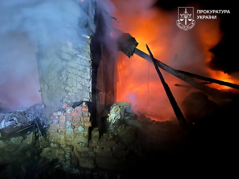 Золочів після обстрілу