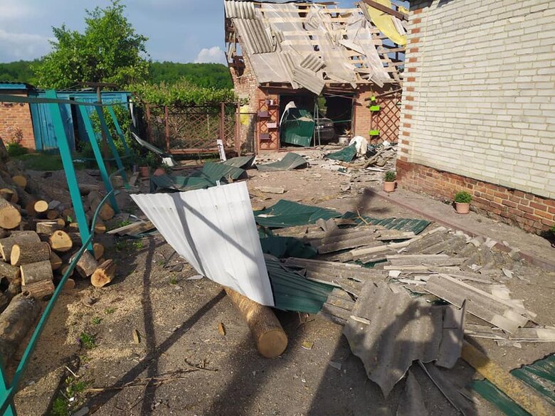 Enemy plane struck three rocket attacks on Sumy region, three people are wounded, and big destructions in households, - Zhyvytskyi 13