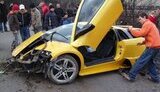 Сын главы Конституционного Суда разбил &amp;quot;Lamborghini Murcielago&amp;quot; стоимостью 250 тыс. долларов? ФОТОрепортаж.