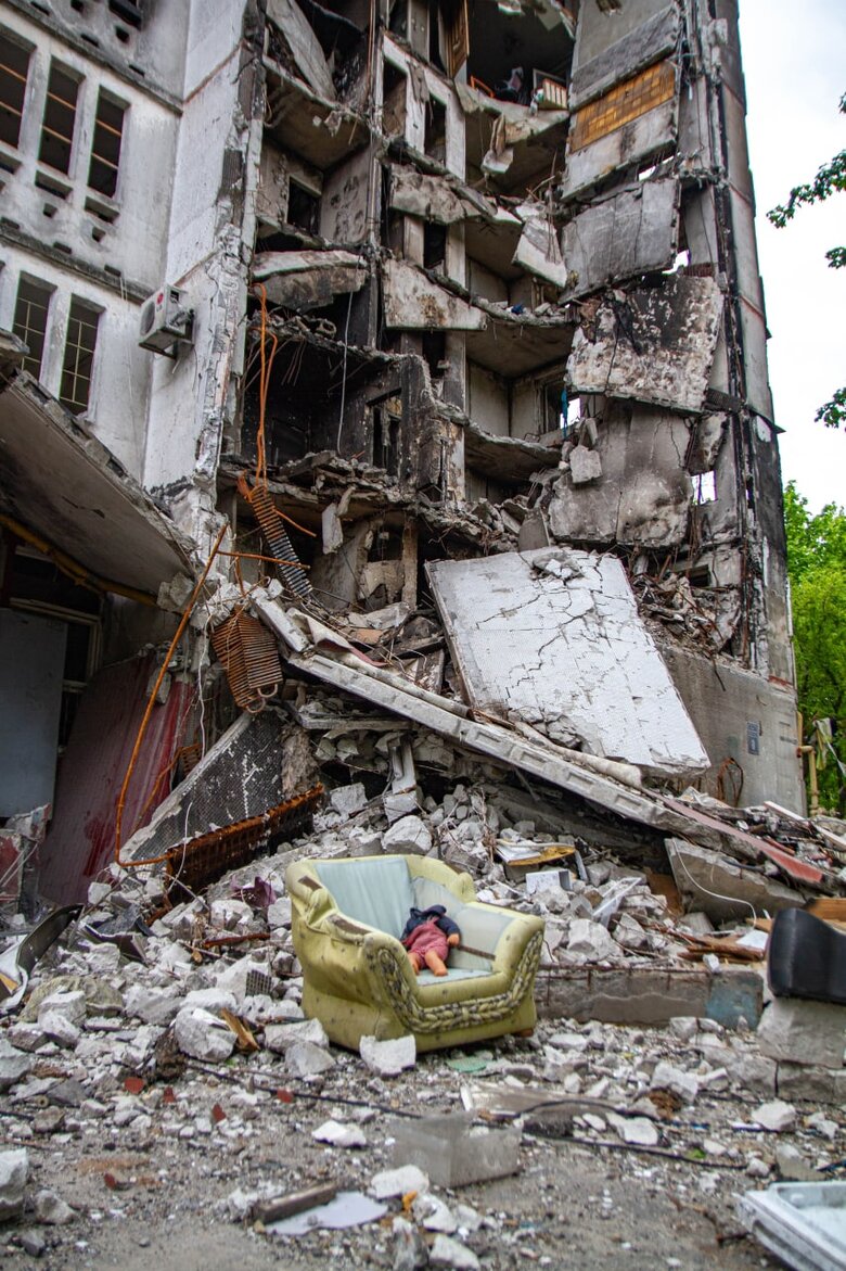 Bombed district: in what Russians have turned Northern Saltivka in Kharkiv 22