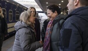 Глава Европейского инвестиционного банка Кальвиньо прибыла с визитом в Киев. ФОТОРЕПОРТАЖ