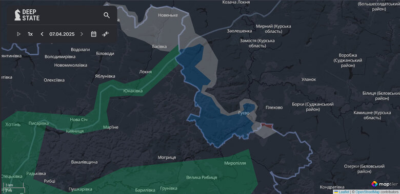 Russians advance in Kursk region