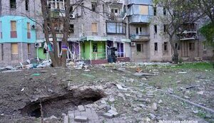 Наслідки атаки дронів на Запоріжжя