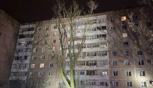 Росіяни вдарили по житловому будинку у Запоріжжі, - ОВА. ВІДЕО+ФОТОрепортаж