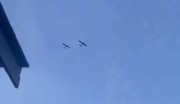 безпілотники летять на пітер
