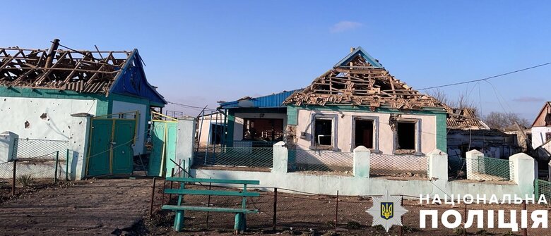 Обстріли приватних будинків на Херсонщині