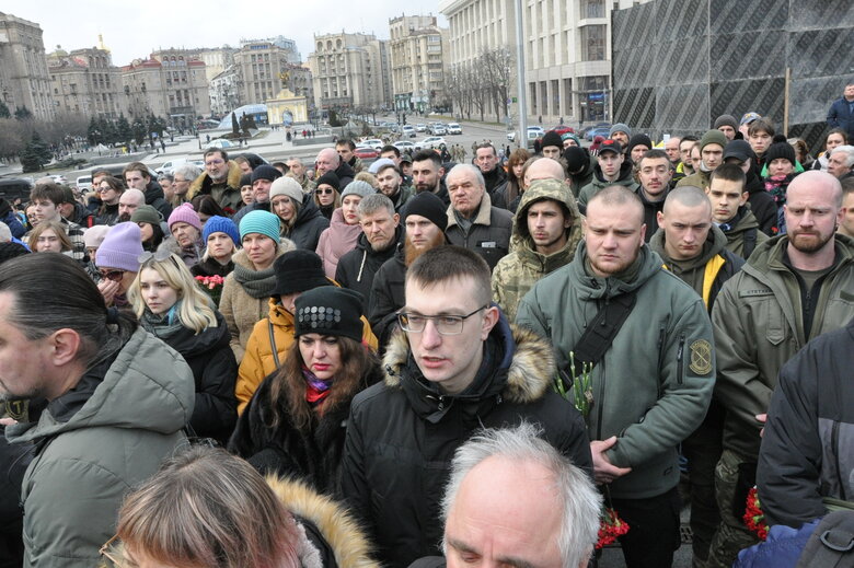 Із чотирма бійцями диверсійної групи Братства, які загинули на Брянщині в грудні 2022 року, попрощалися у Києві 25