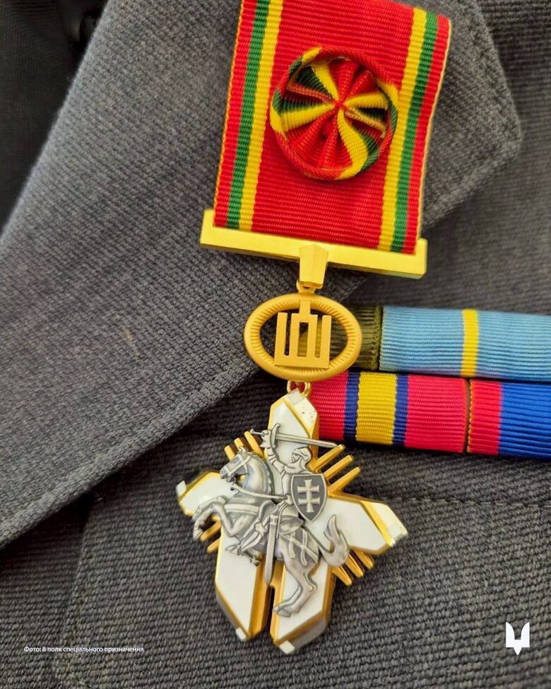 Науседа нагородив воїнів ССО за евакуацію тіла литовського добровольця