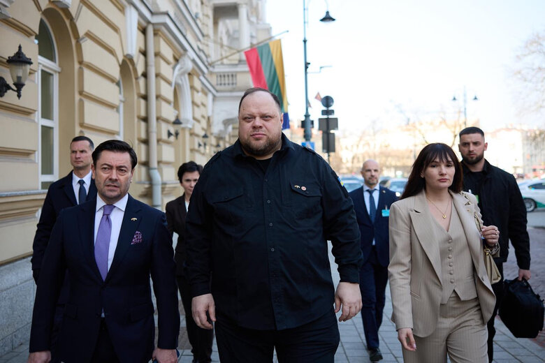 стефанчук прибув до литви