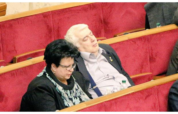 рада депутаты сон спят