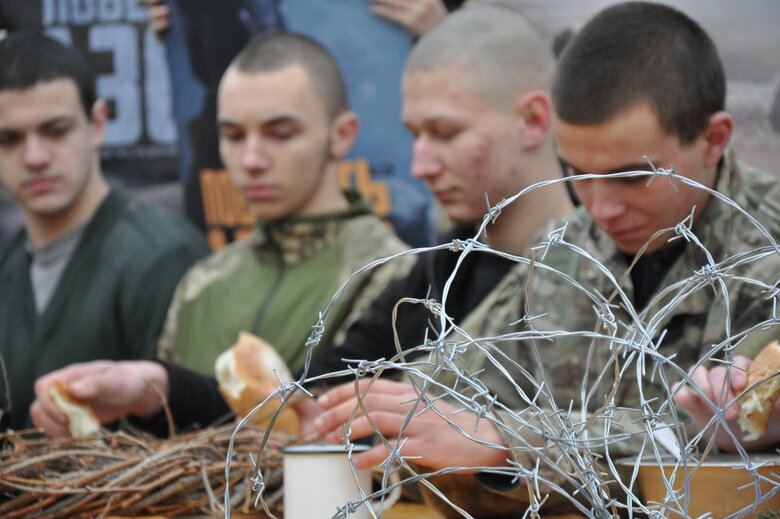 Action AZOV Regiment: Christmas in captivity took place in center of Kyiv 39