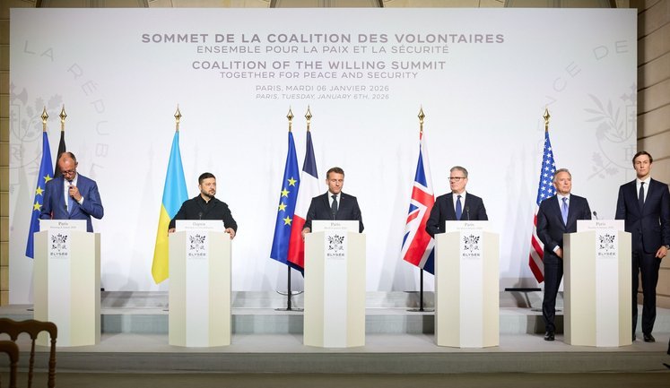 "Коаліція охочих" уклала Паризьку декларацію щодо гарантій безпеки для миру в Україні. ПОВНИЙ ТЕКСТ